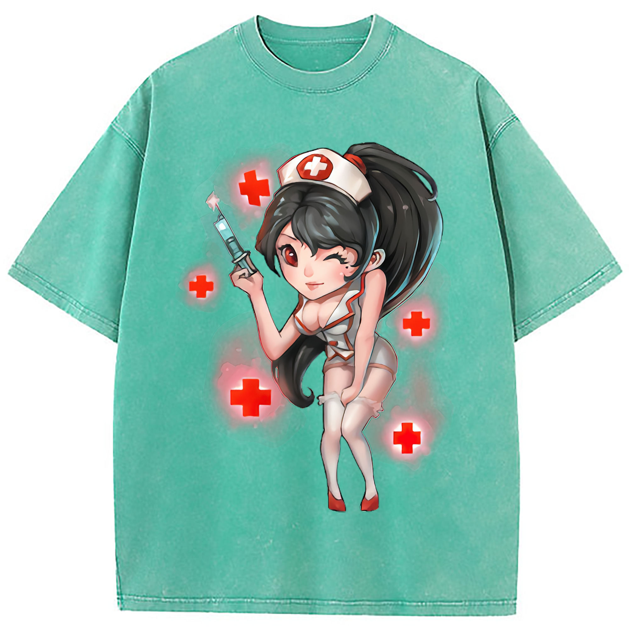 （画像用） リーグ・オブ・レジェンド League of Legends LOL 綿100% ヴィンテージ風 半袖Tシャツ（フロントプリント）